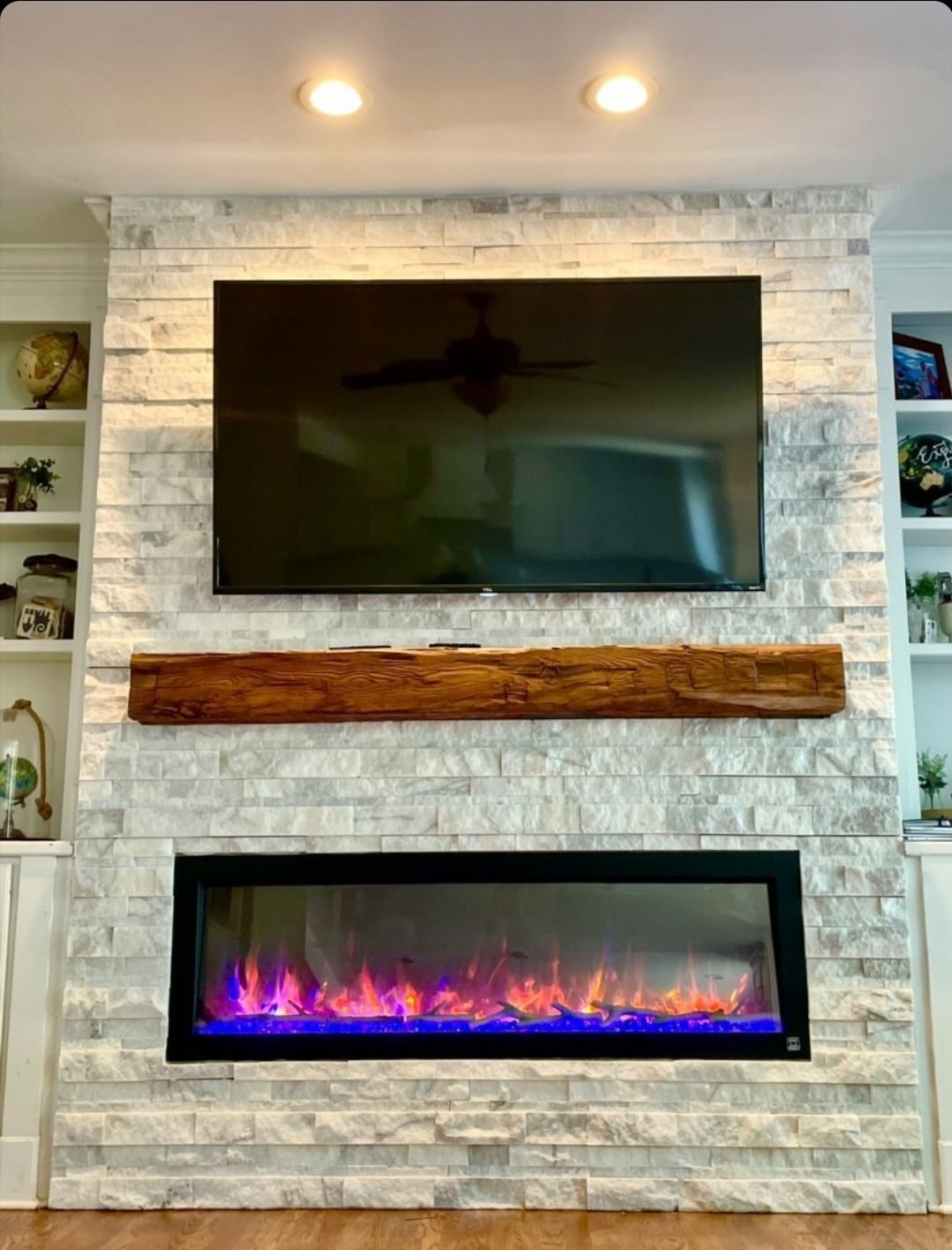 Hand Hewn Mantels
