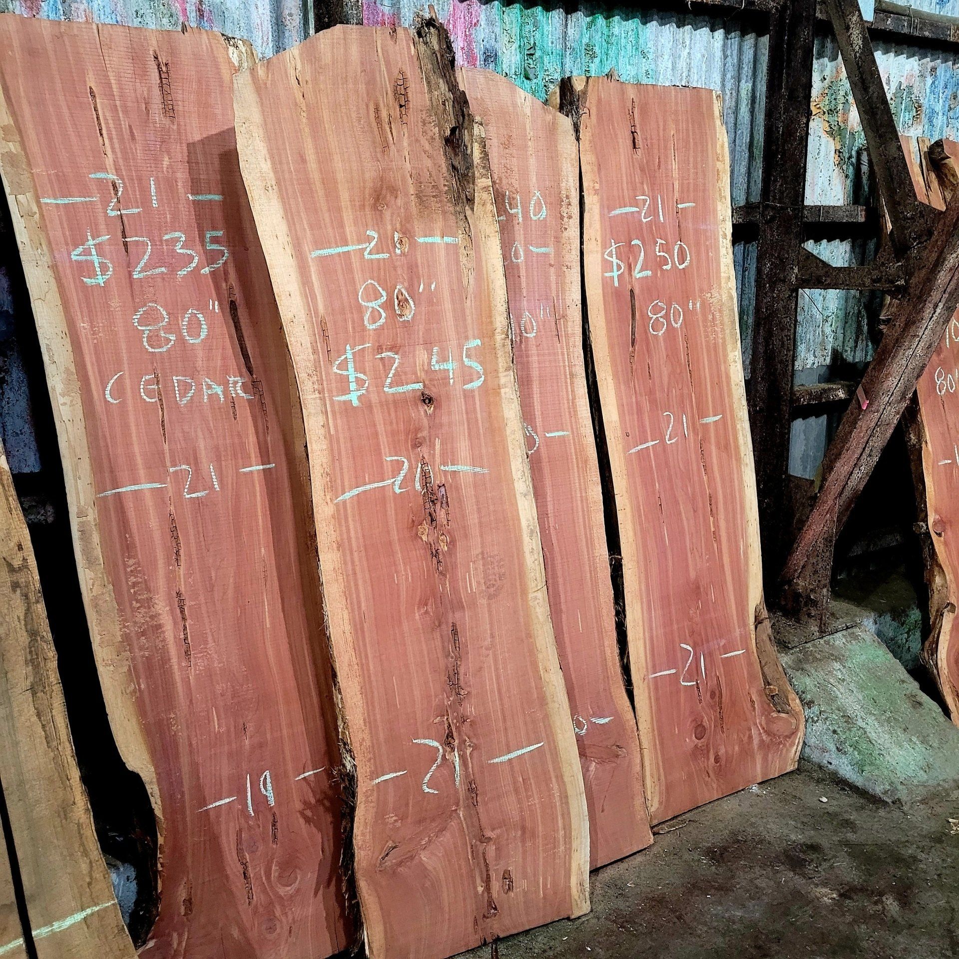 Live Edge Slabs