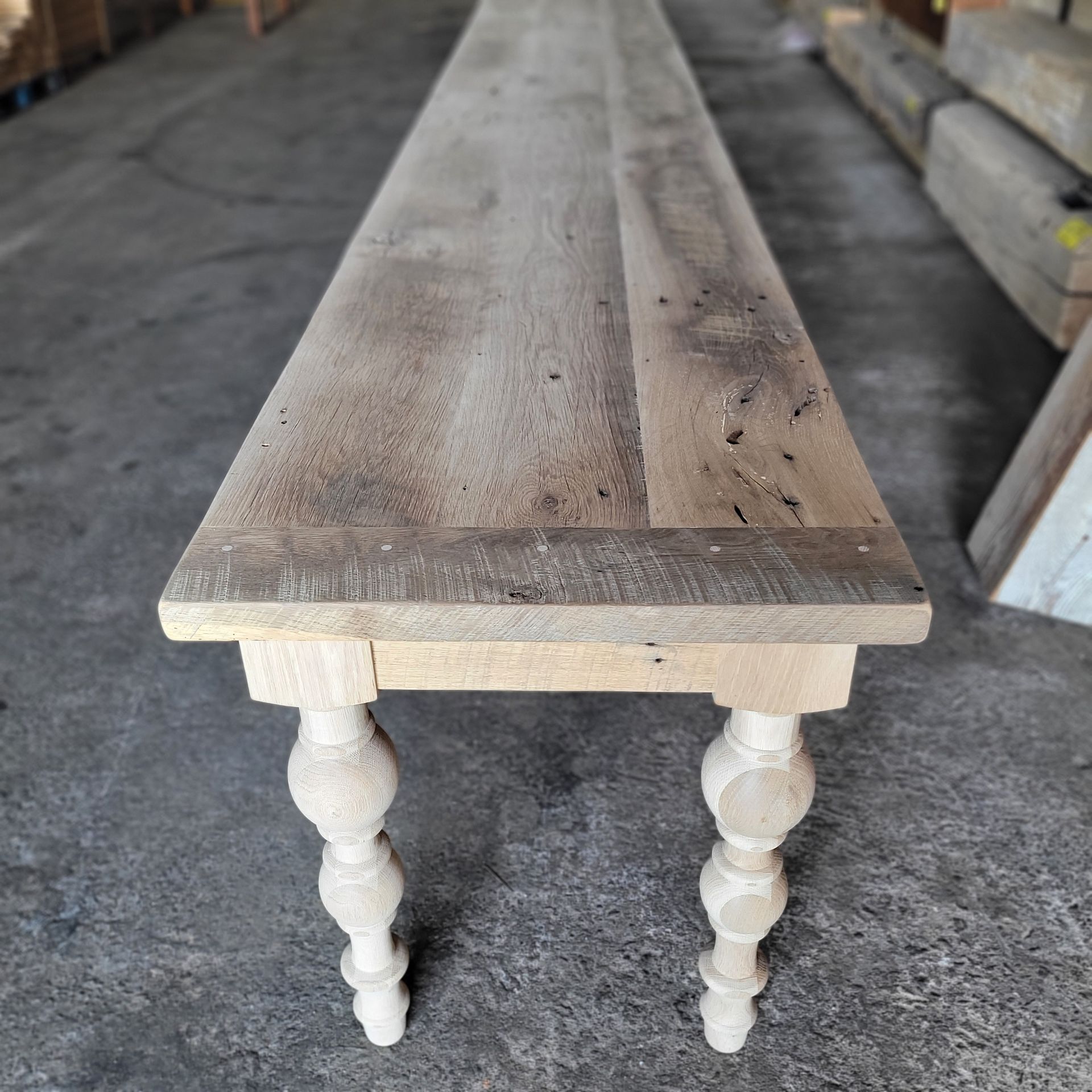 White Oak French Table