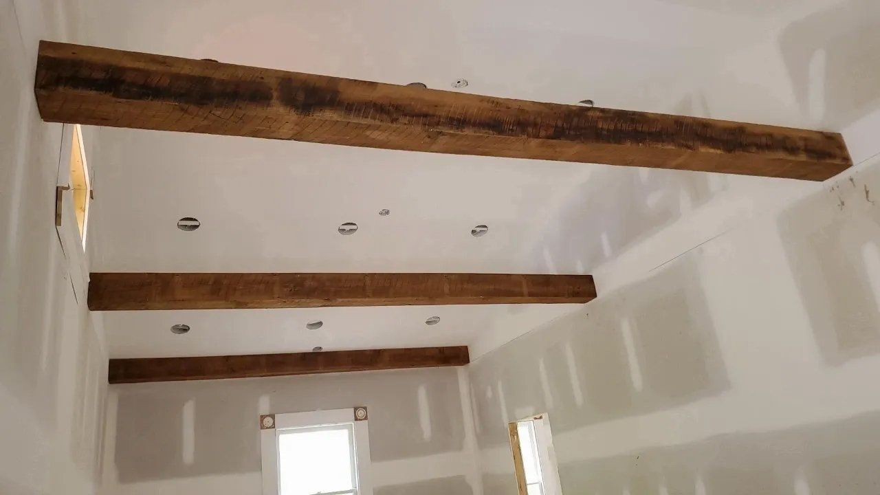 Reclaimed Faux Box Beams