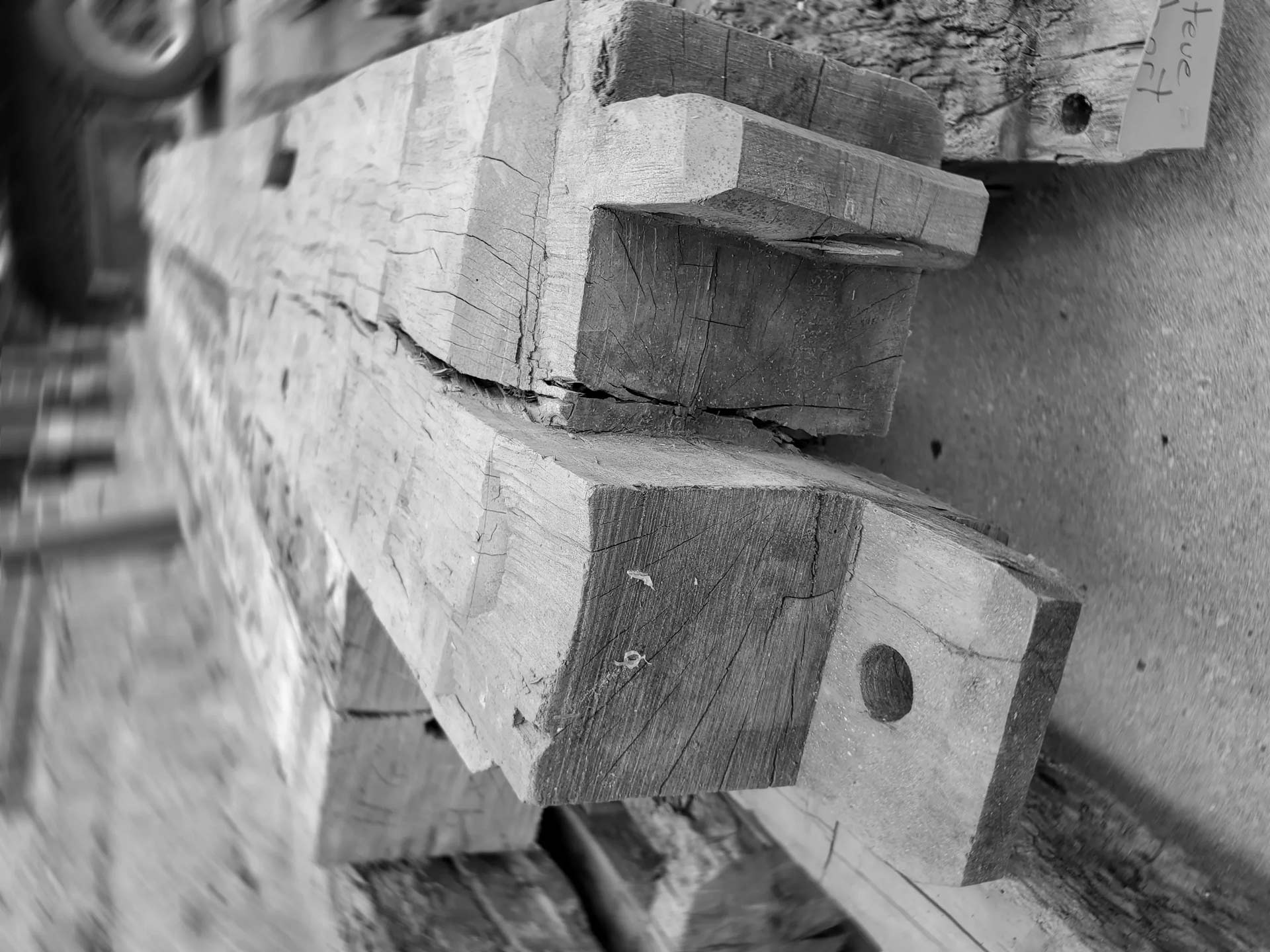 Hand Hewn Beams