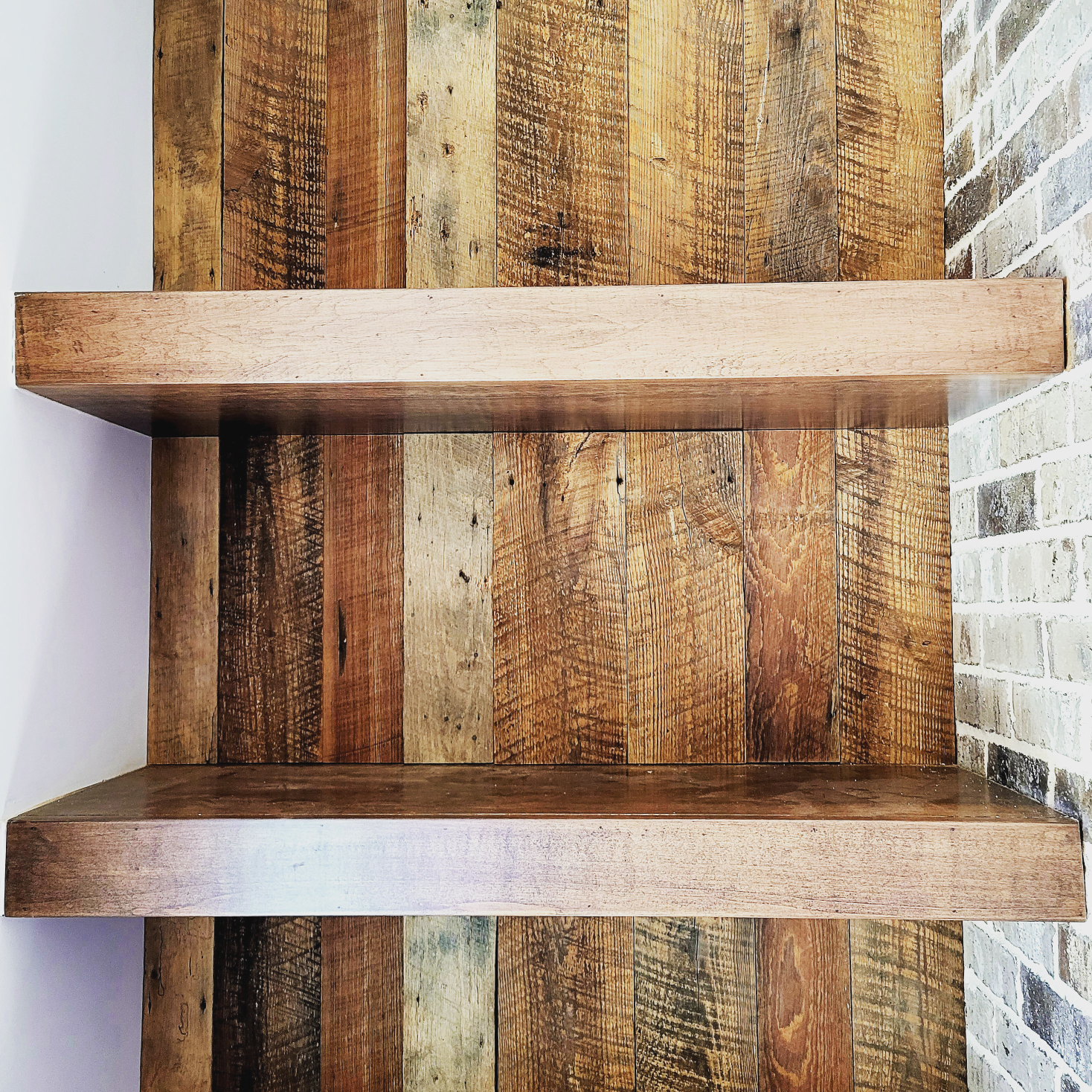 barn wood accent wall