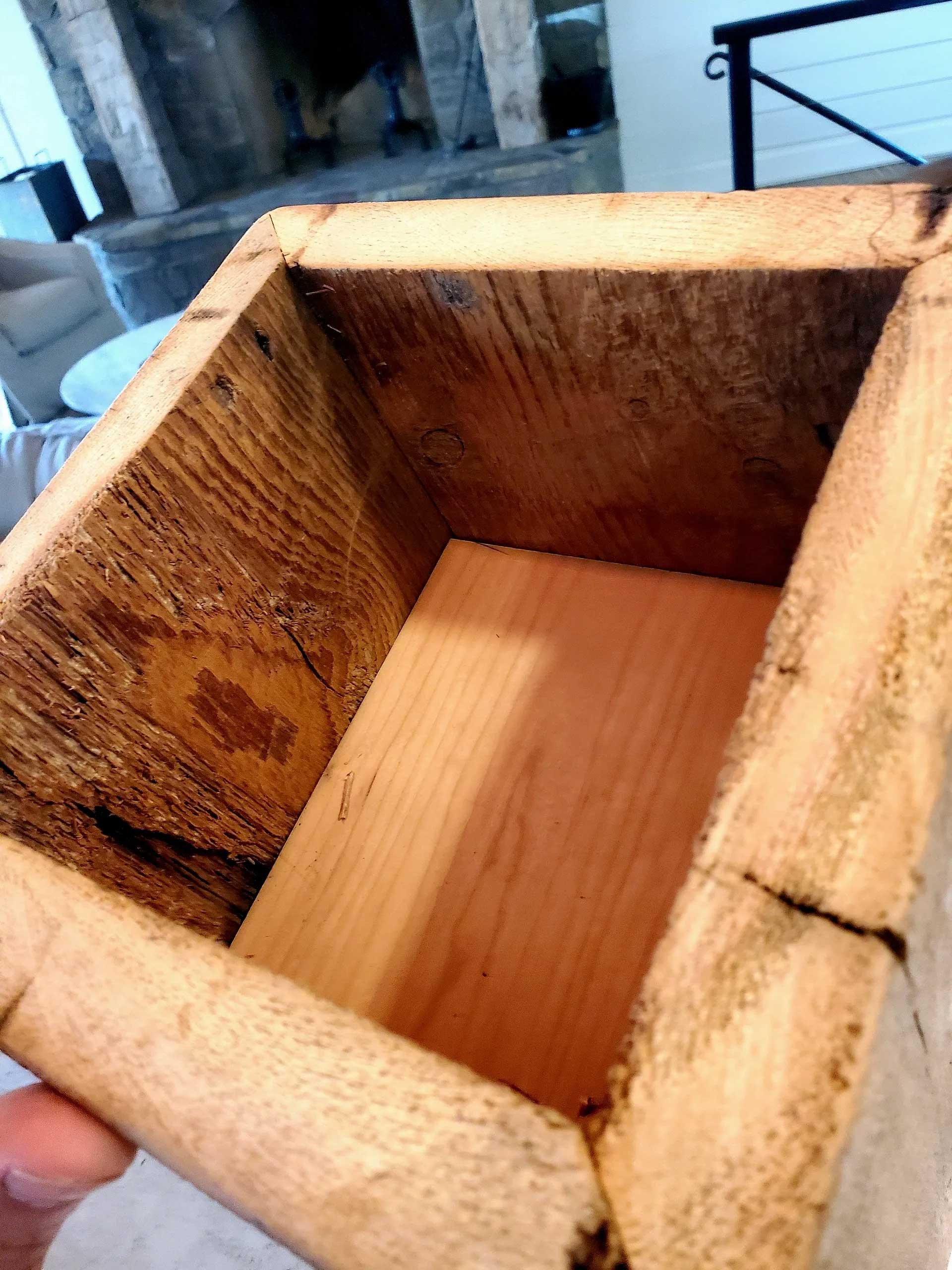 Reclaimed Faux Box Beams