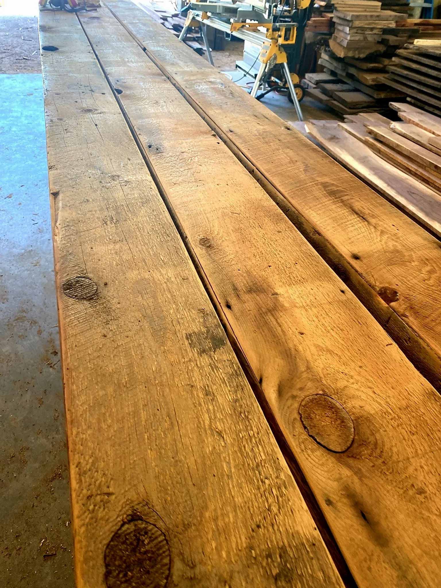 Reclaimed Faux Box Beams