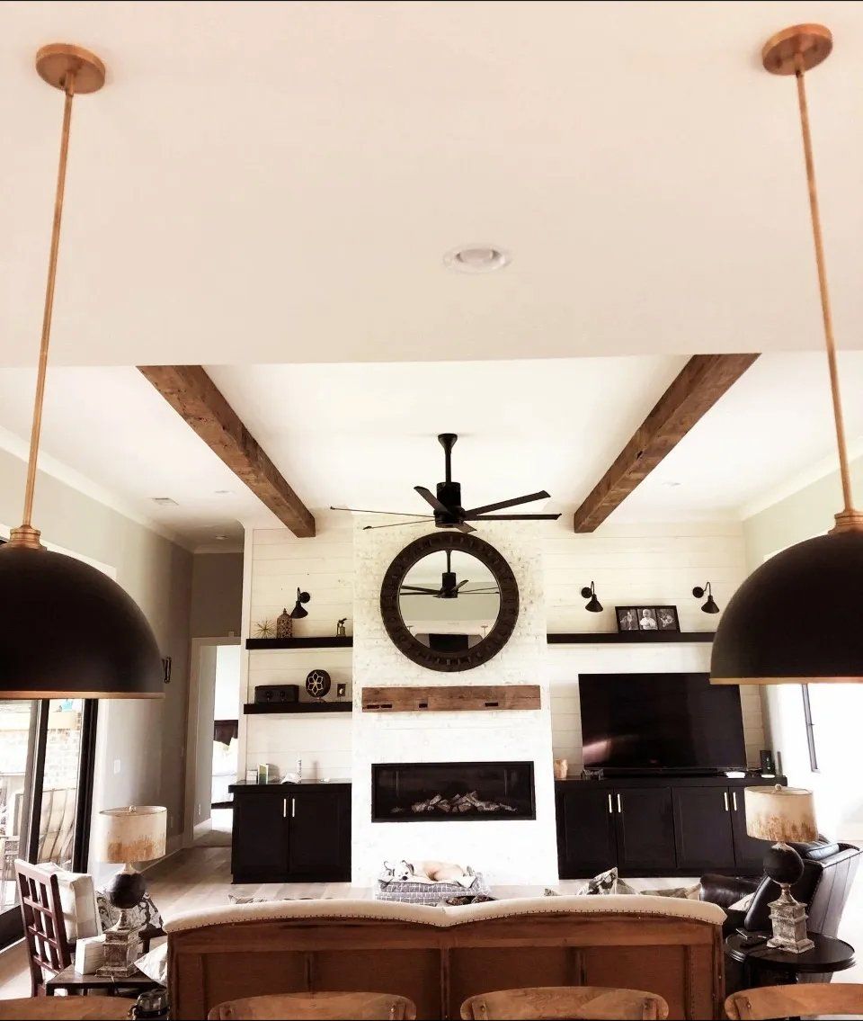 Reclaimed Faux Box Beams