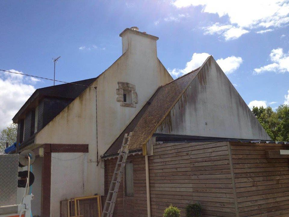 Nettoyage façade et bardage