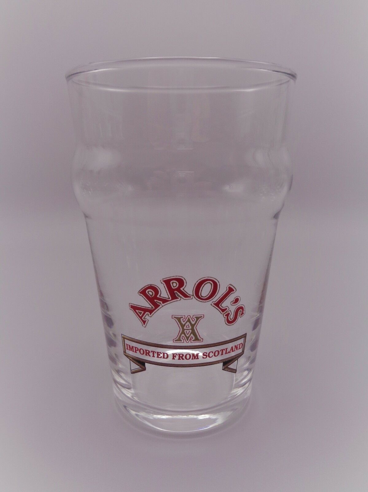 bicchiere con scritta