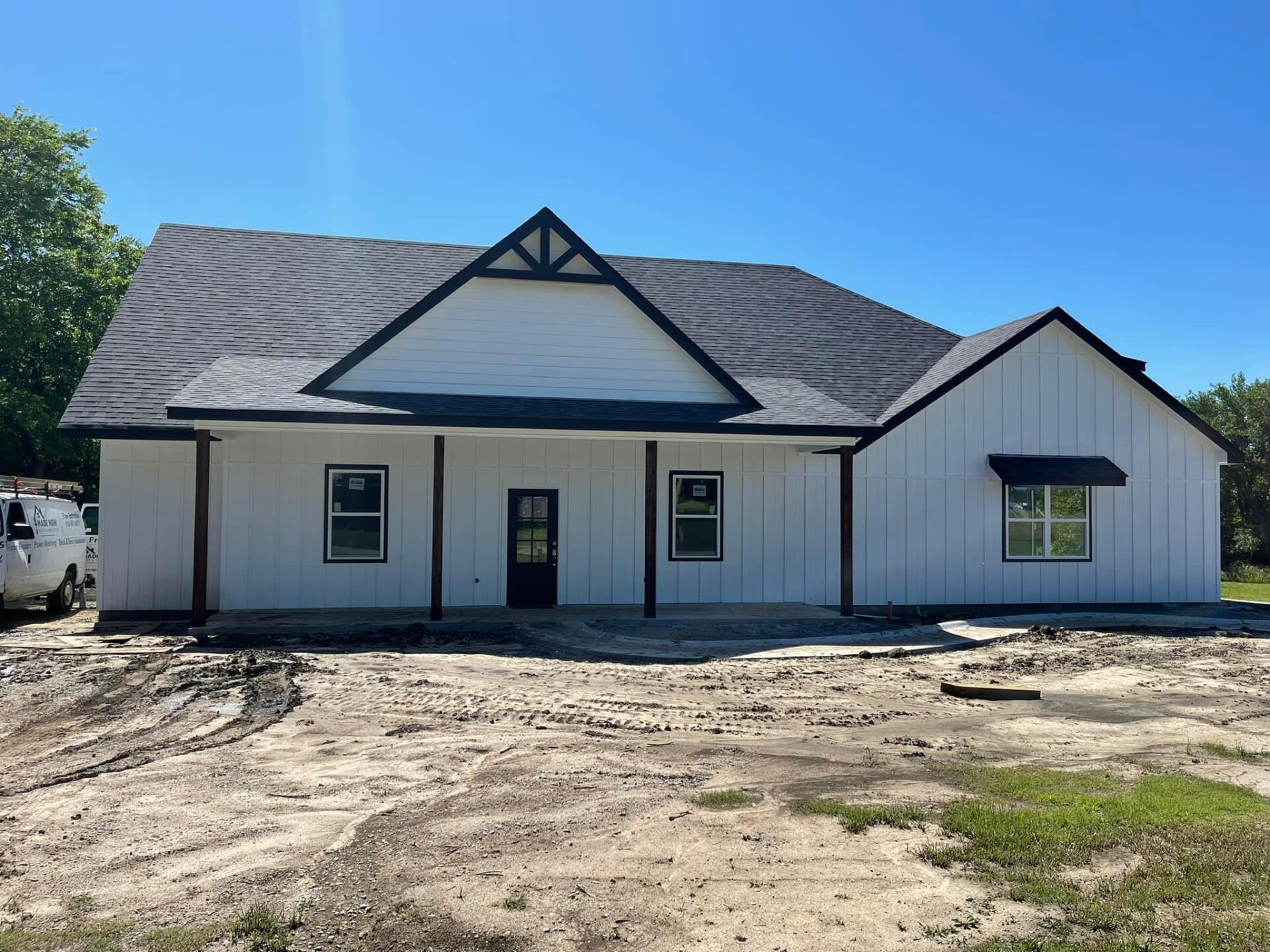 Farmhouse style with new paint