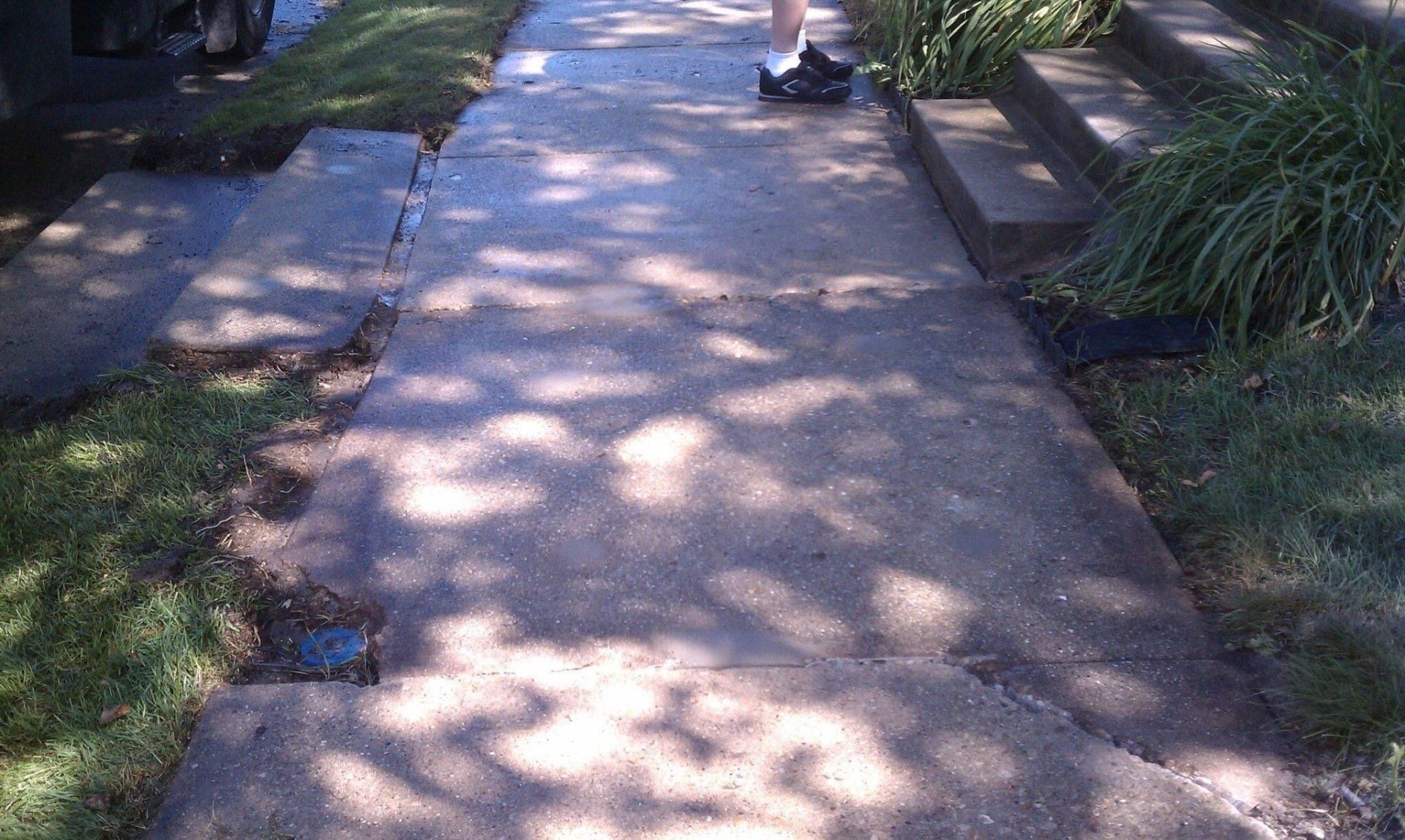 Uneven Concrete Sidewalk — Rockford, IL — Northern Illinois Concrete Lifting