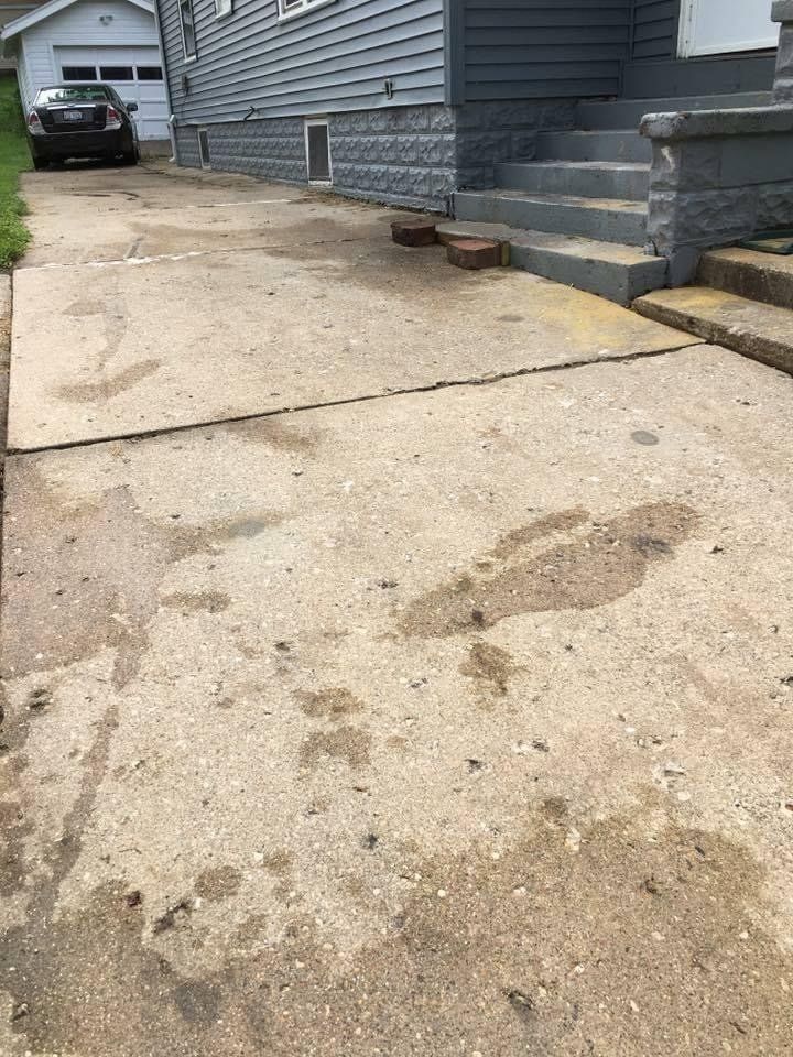 After Fixing the Driveway — Rockford, IL — Northern Illinois Concrete Lifting