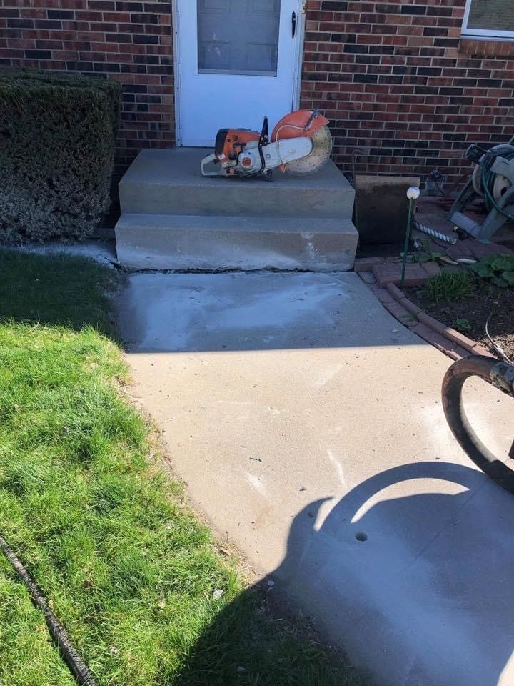 Front Door Steps — Rockford, IL — Northern Illinois Concrete Lifting