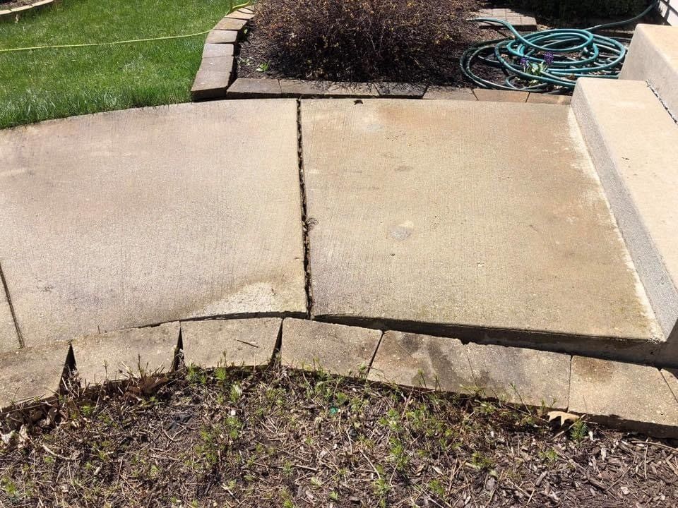 Leveled Front Walkway — Rockford, IL — Northern Illinois Concrete Lifting