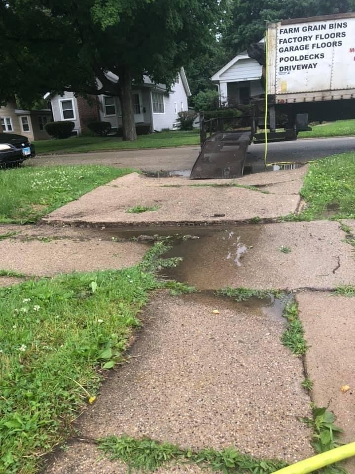 Unleveled Sidewalk — Rockford, IL — Northern Illinois Concrete Lifting