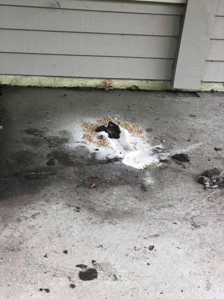 Grout Mixture on Concrete Floor — Rockford, IL — Northern Illinois Concrete Lifting