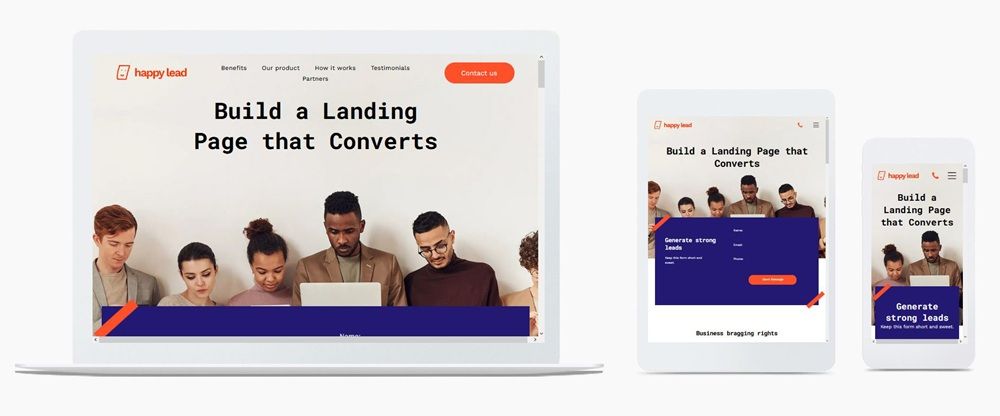 one-page-website-sample