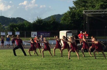 Dancers Practicing On The Field - Dance Studio in TriCities, TN