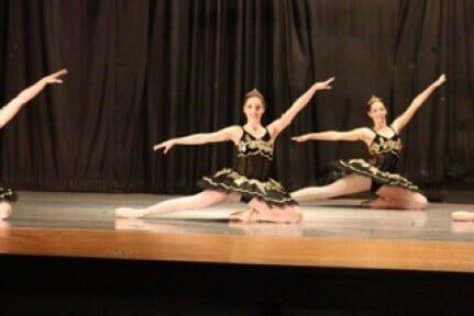 Dancing Ballerina on Stage - Dance Studio in TriCities, TN