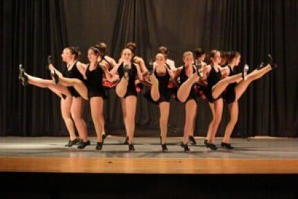 Ballerina Performing on Stage - Dance Studio in TriCities, TN