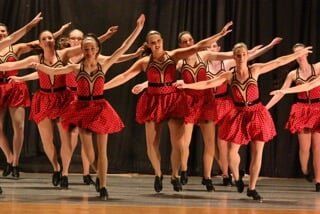 Tap Dancers Performing on Stage — Dance Studio Tri-Cities in Bristol, TN, Elizabethon, TN
