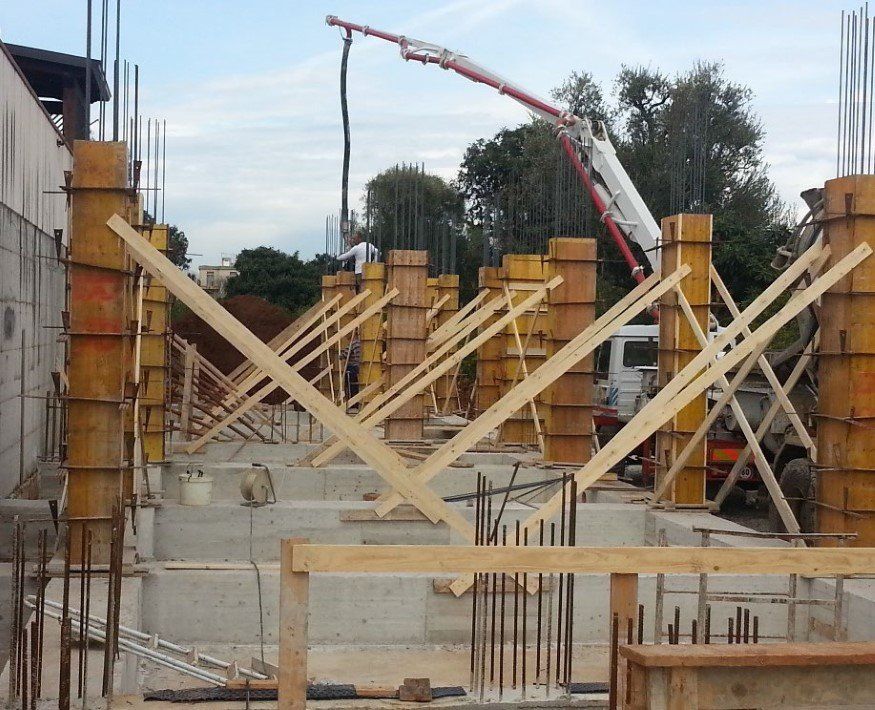 Costruzione di una villa