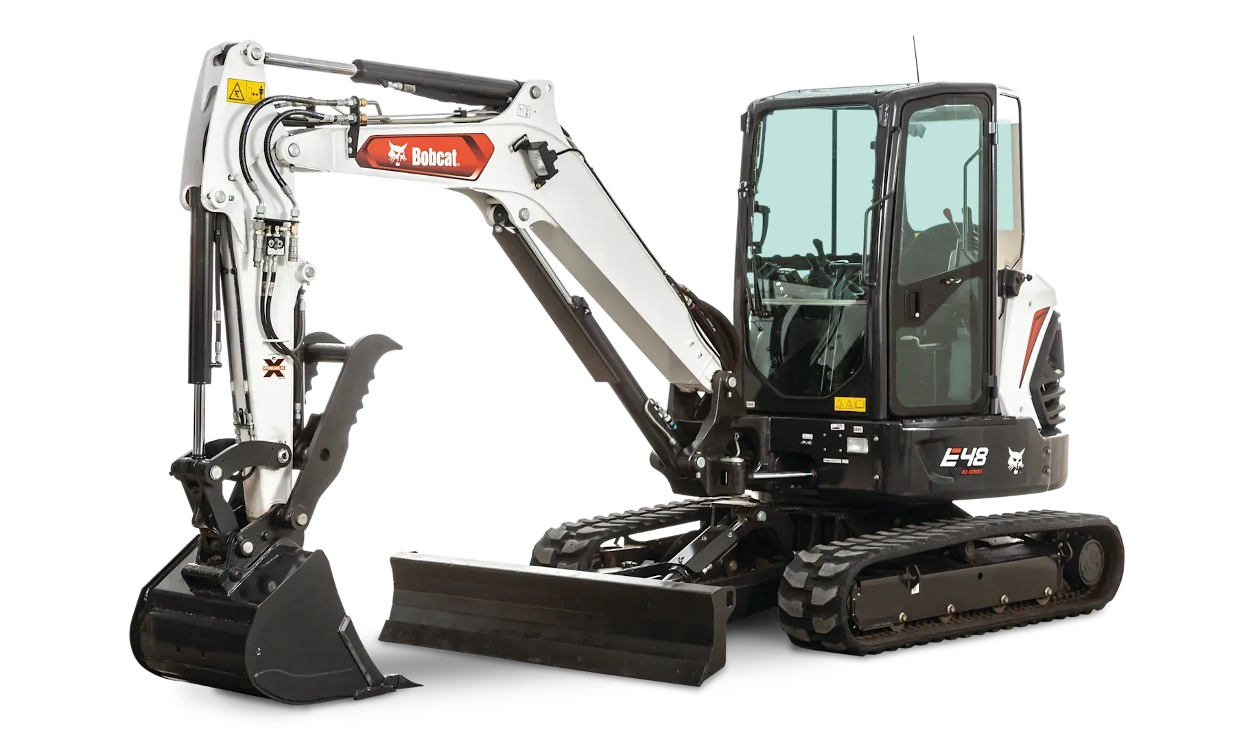 A black submersible pump with a handle on a white background.