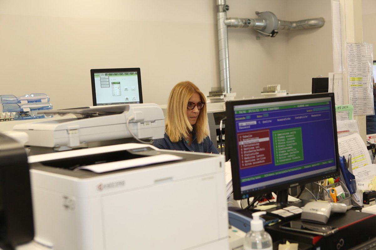 ambiente adibito alle analisi per la medicina del lavoro 2