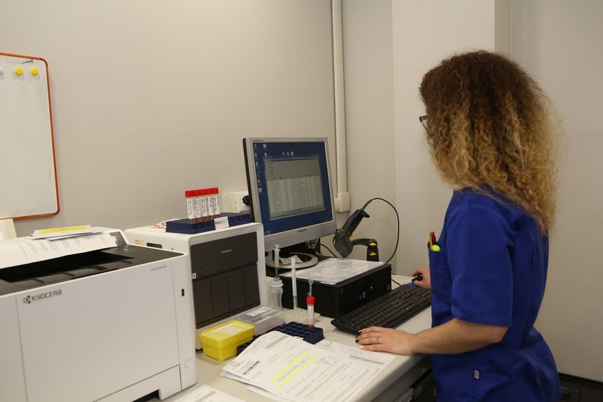 Amplificazione genica per la ricerca, in vari materiali biologici