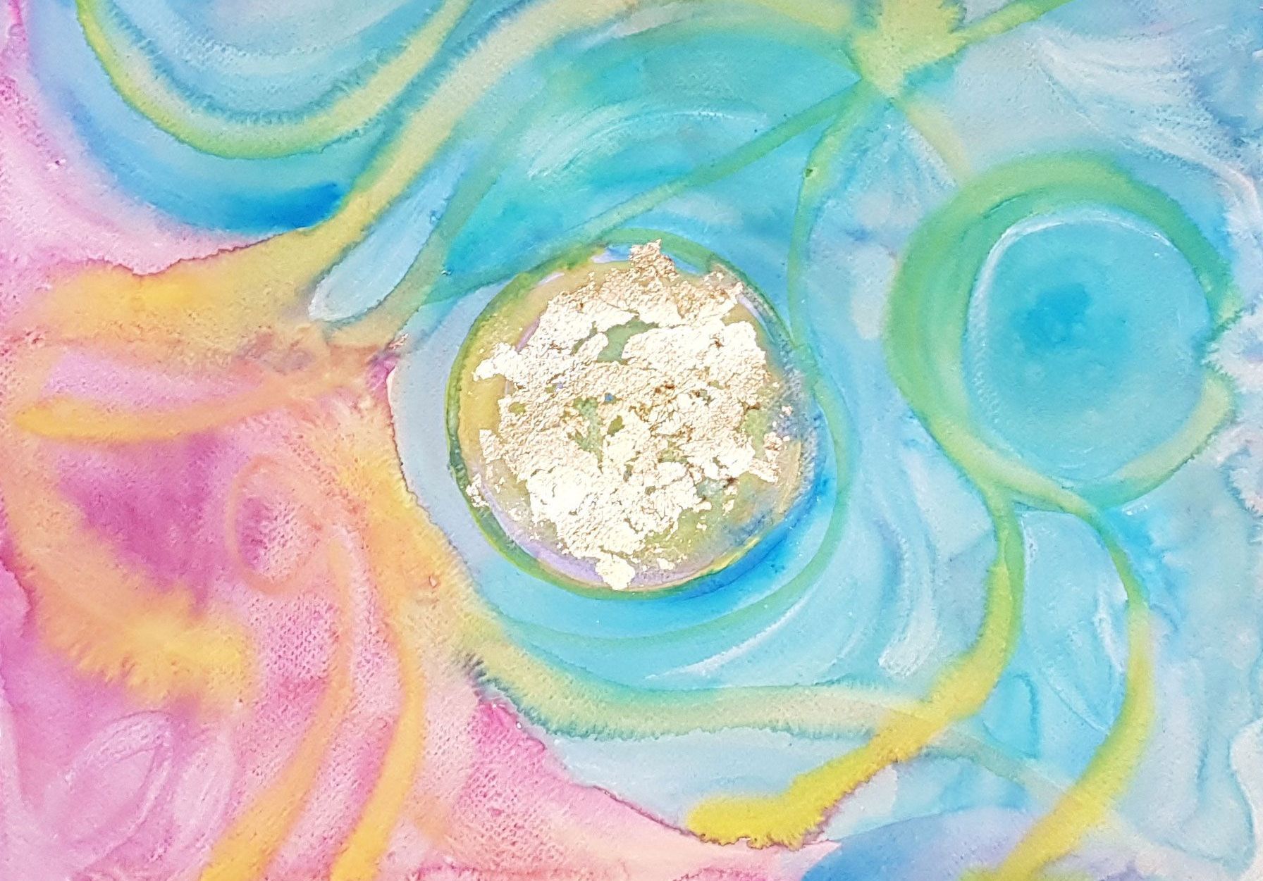 Intuitives Malen, nach dem Herzen.