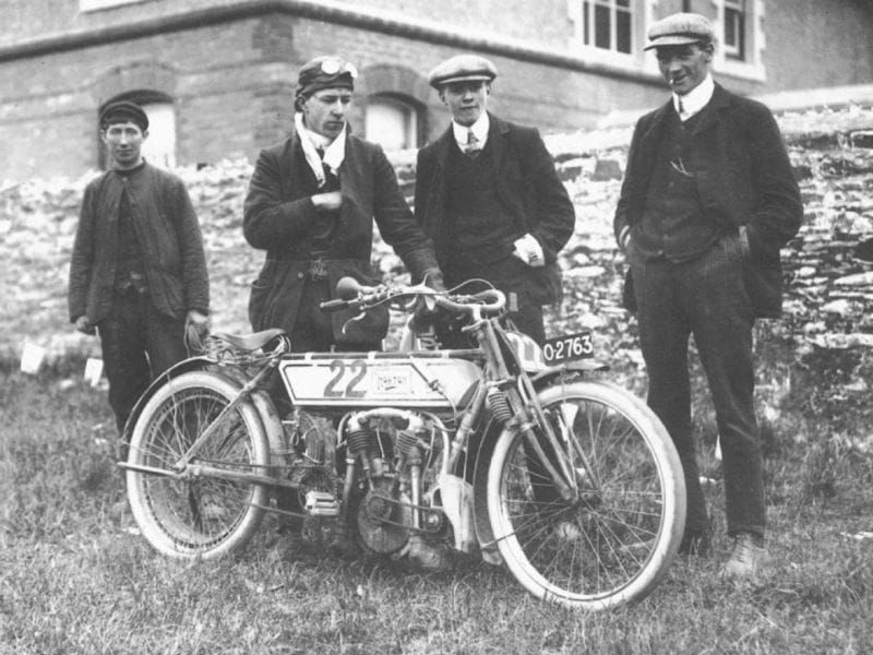 1907 Norton Isle of Man TT Team