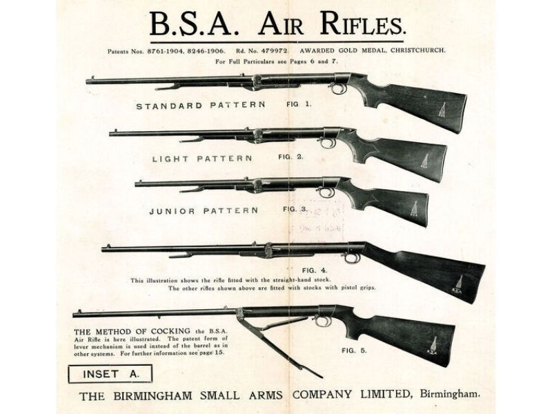 bsa air rifles advertisement