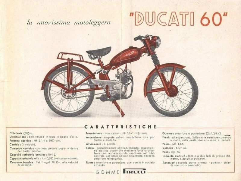 1949 ducati 60 advertisement