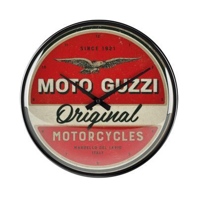 Moto Guzzi Retro Clock