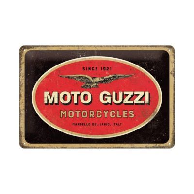 Moto Guzzi Retro Tin Sign