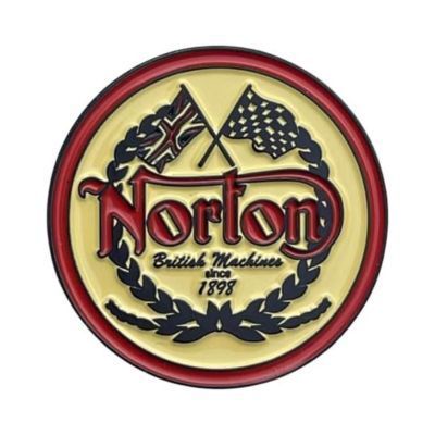 enamel pin norton british motors