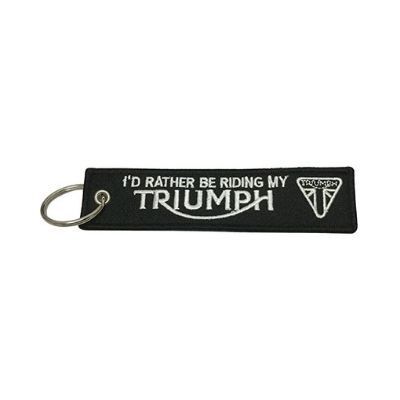 triumph motorcycle keychain