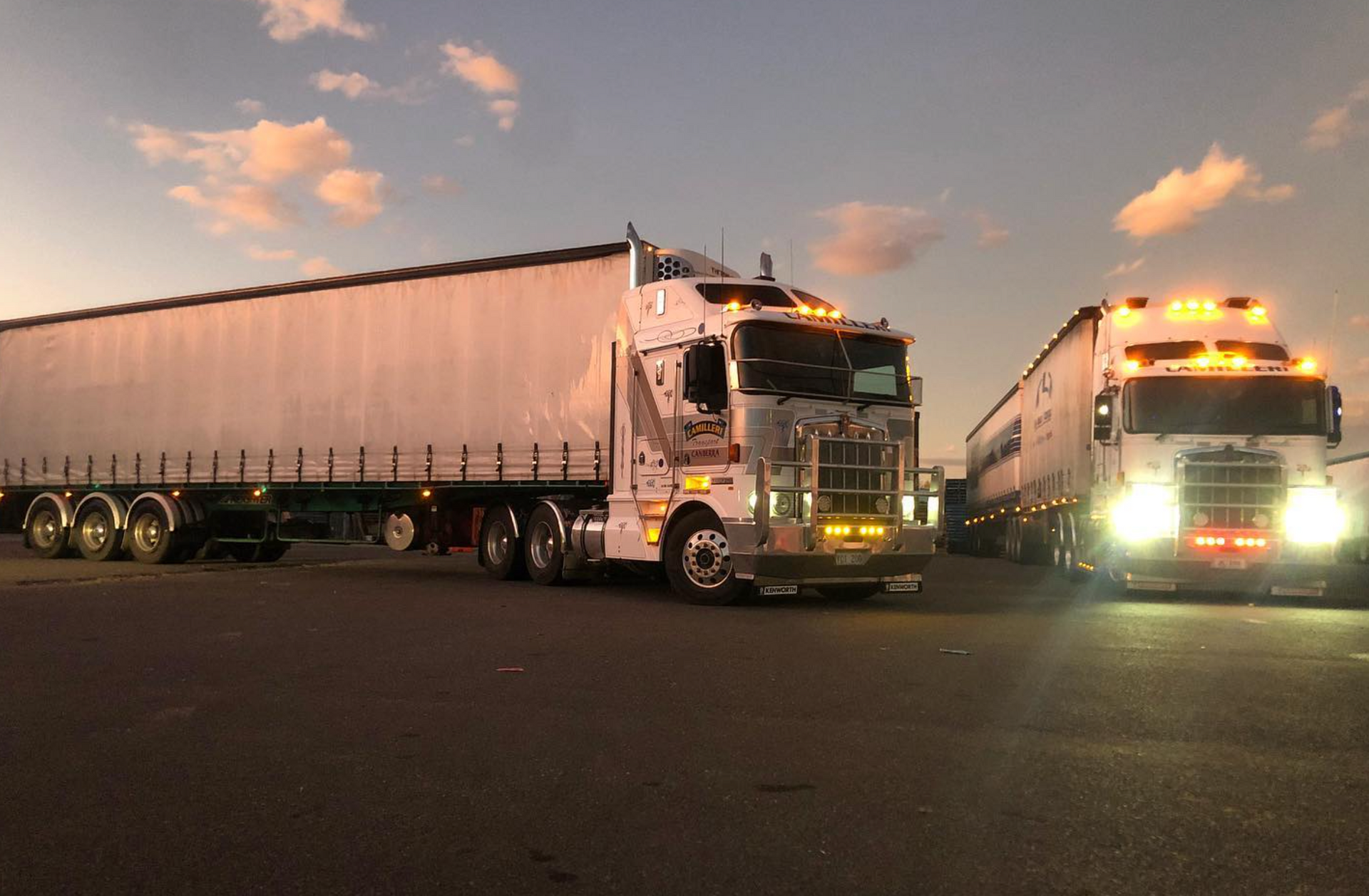 Loading House Furniture into the Truck — Joe Camilleri Transport in Fyshwick, ACT