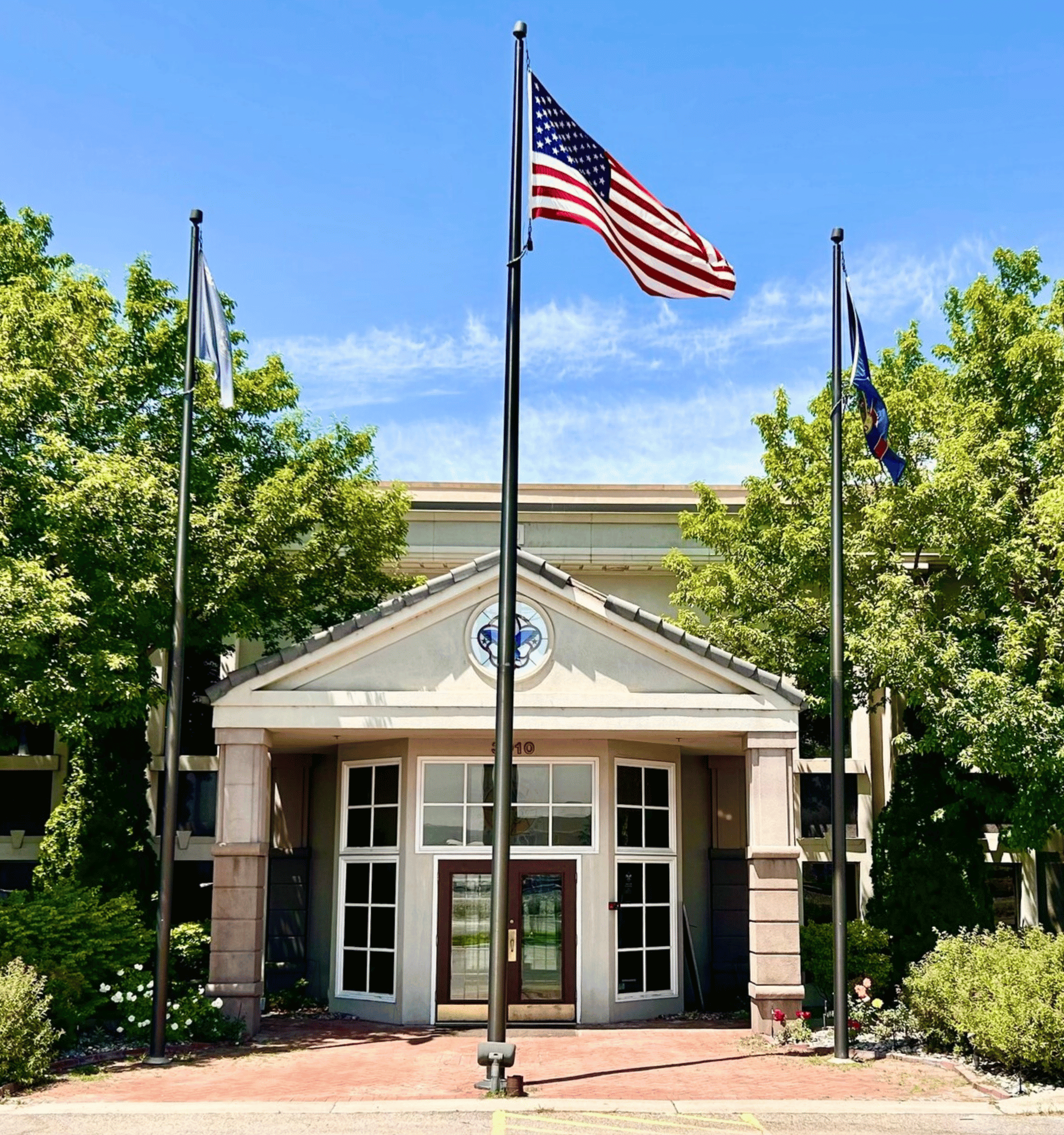 Exterior of the new office building for Idaho Elite Care located at 3910 S Yellowstone Highway in Idaho Falls
