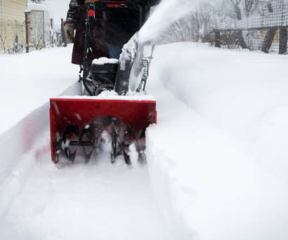 snow removal machine