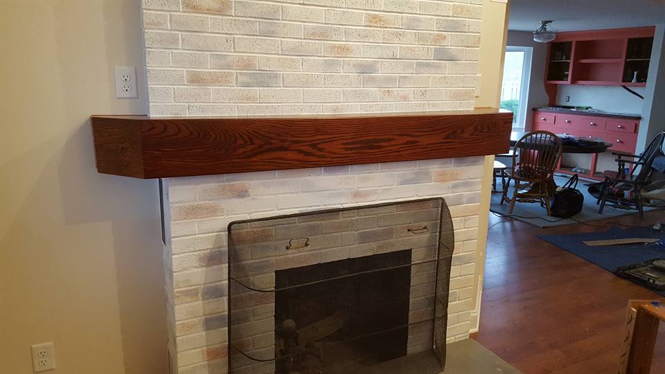Oak Mantle — Auburn, NY — Auburn Furniture Service Inc.