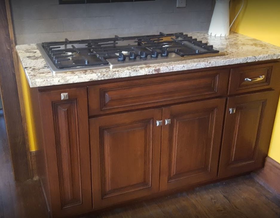 Restored Kitchen Cabinet — Auburn, NY — Auburn Furniture Service Inc.