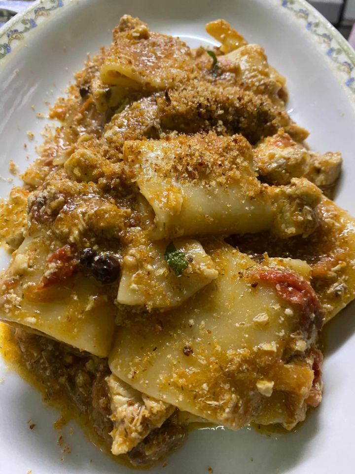 primo piatto del ristorante per matrimoni a Taormina