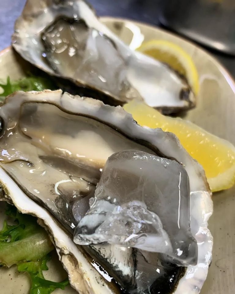 ostriche del ristorante per matrimoni a Taormina