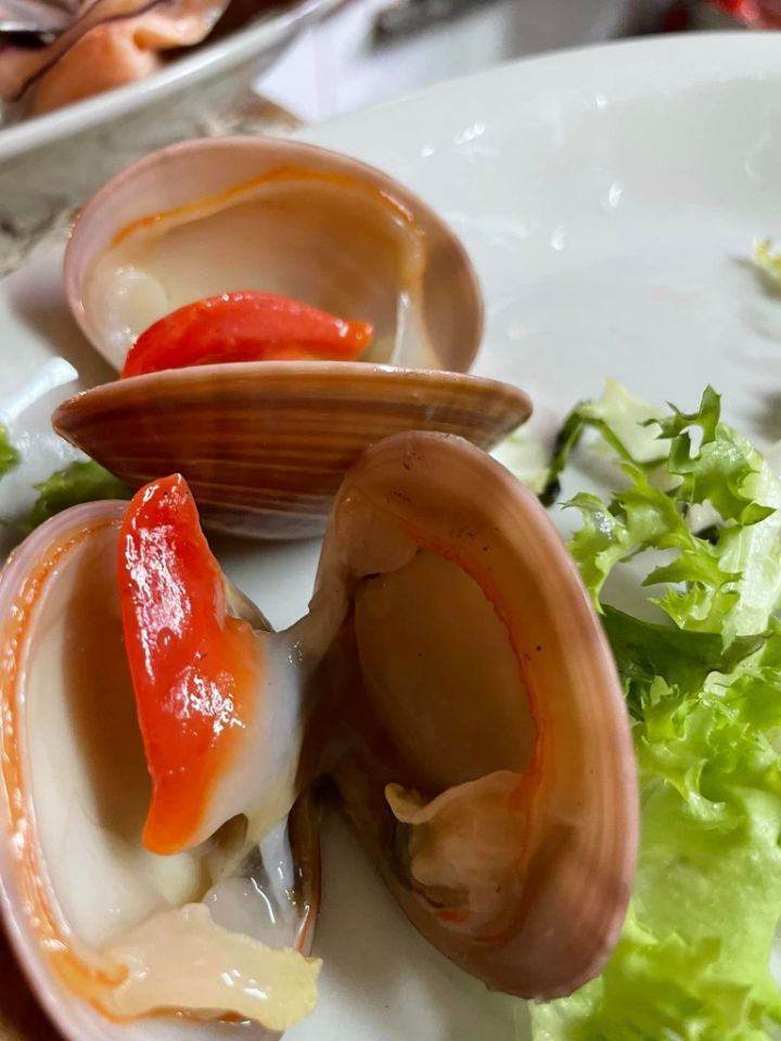 frutti di mare del ristorante per matrimoni a Taormina