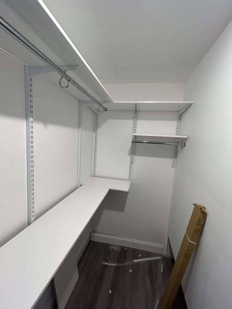 White Big Closet — Madison, AL — Elite Showers and Closets 