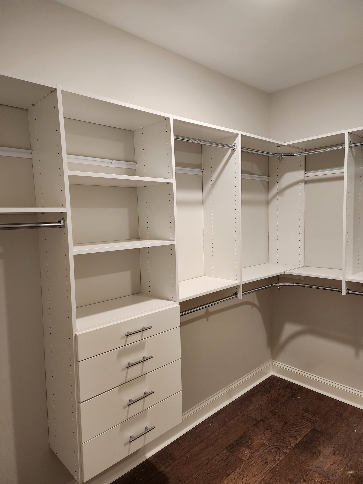 White Big Closet — Madison, AL — Elite Showers and Closets 