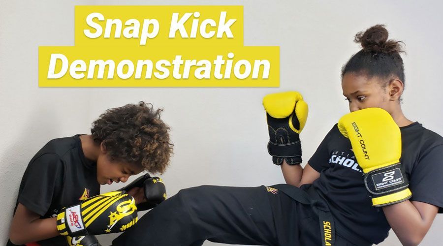 snap kick