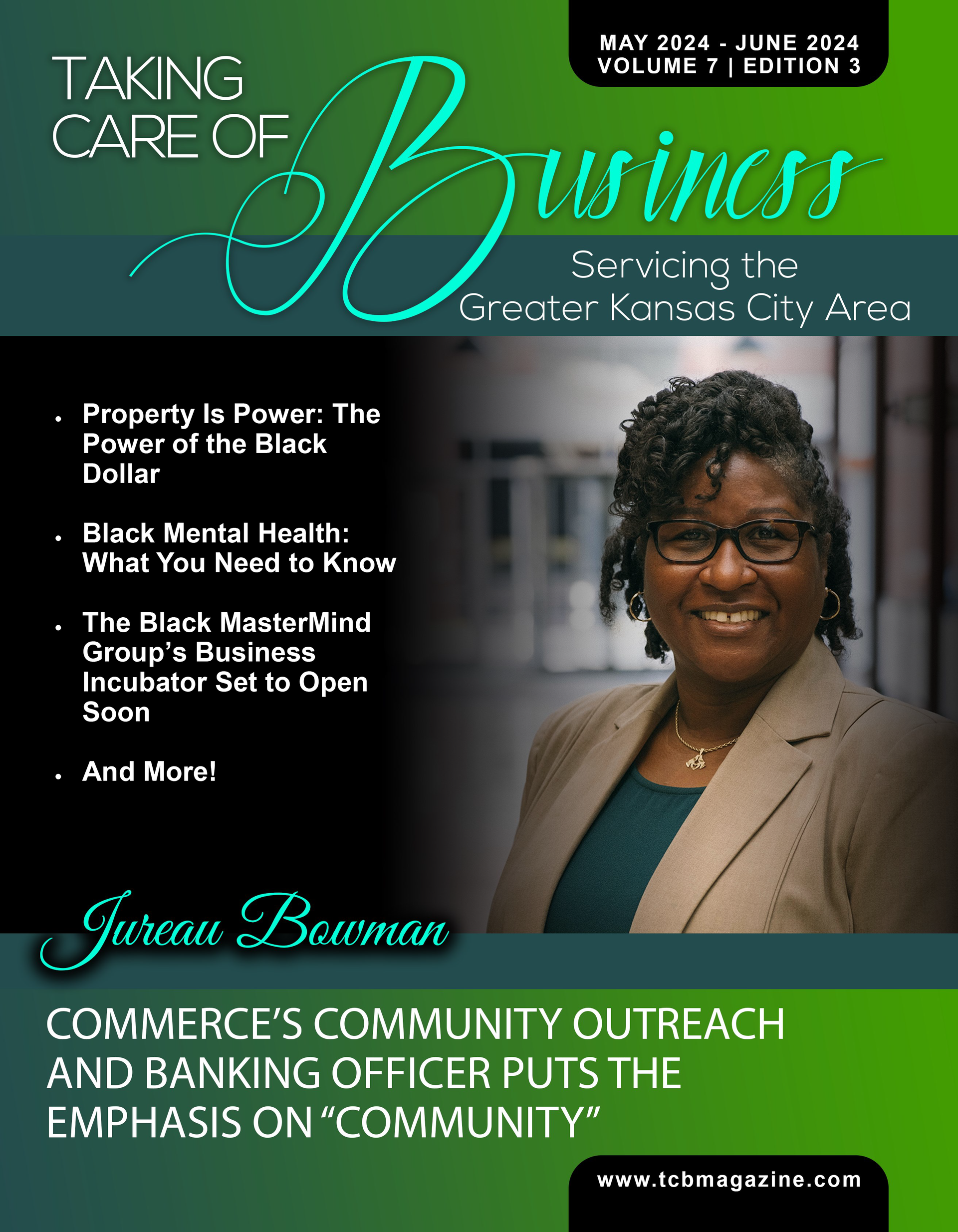 Magazine cover featuring an officer. Text includes 