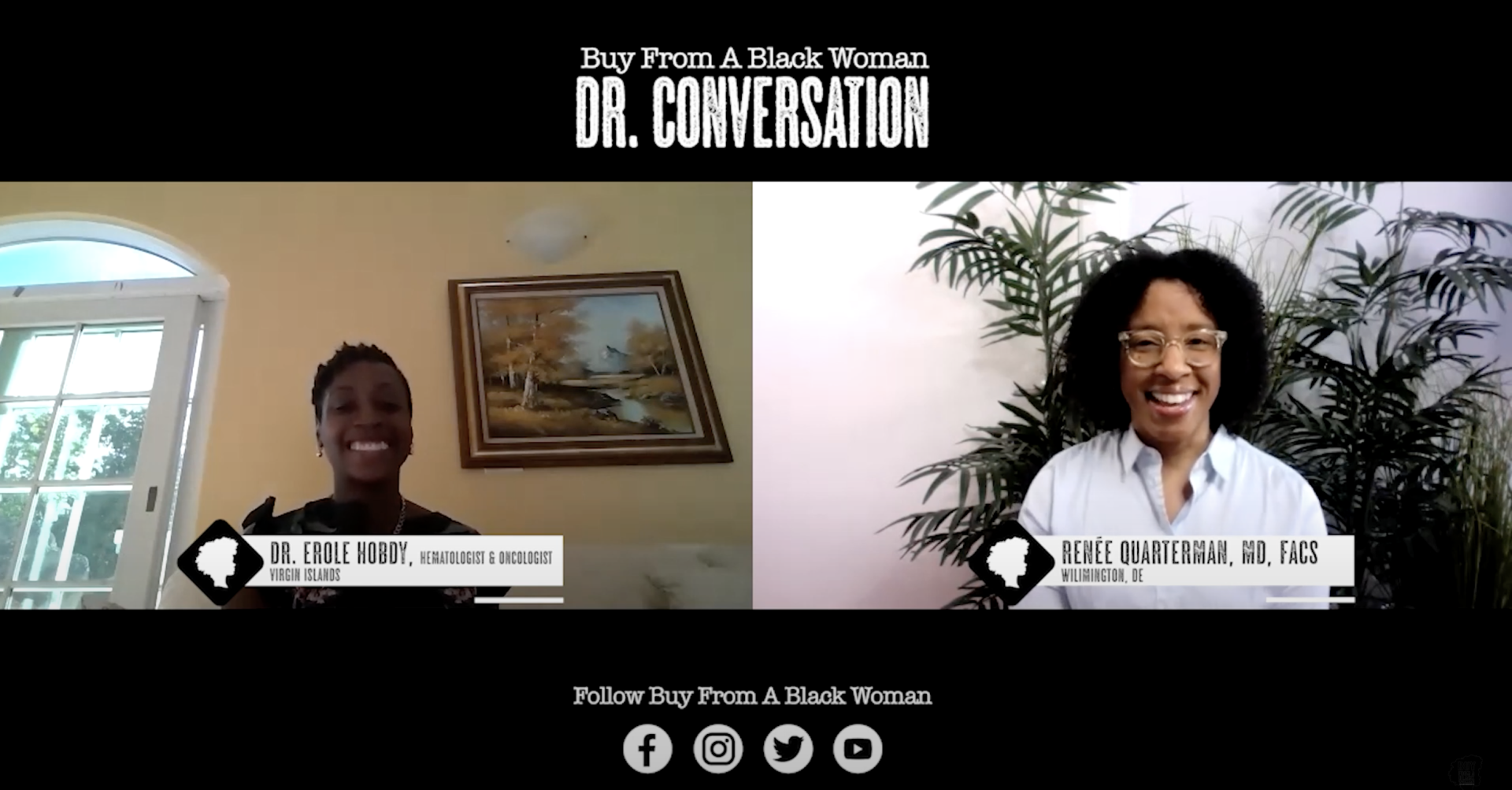 Two women are having a conversation on a video call.