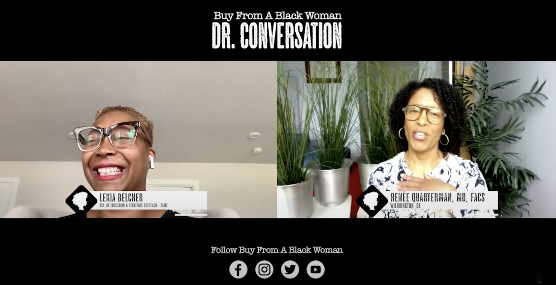 Two women are sitting next to each other on a video call.