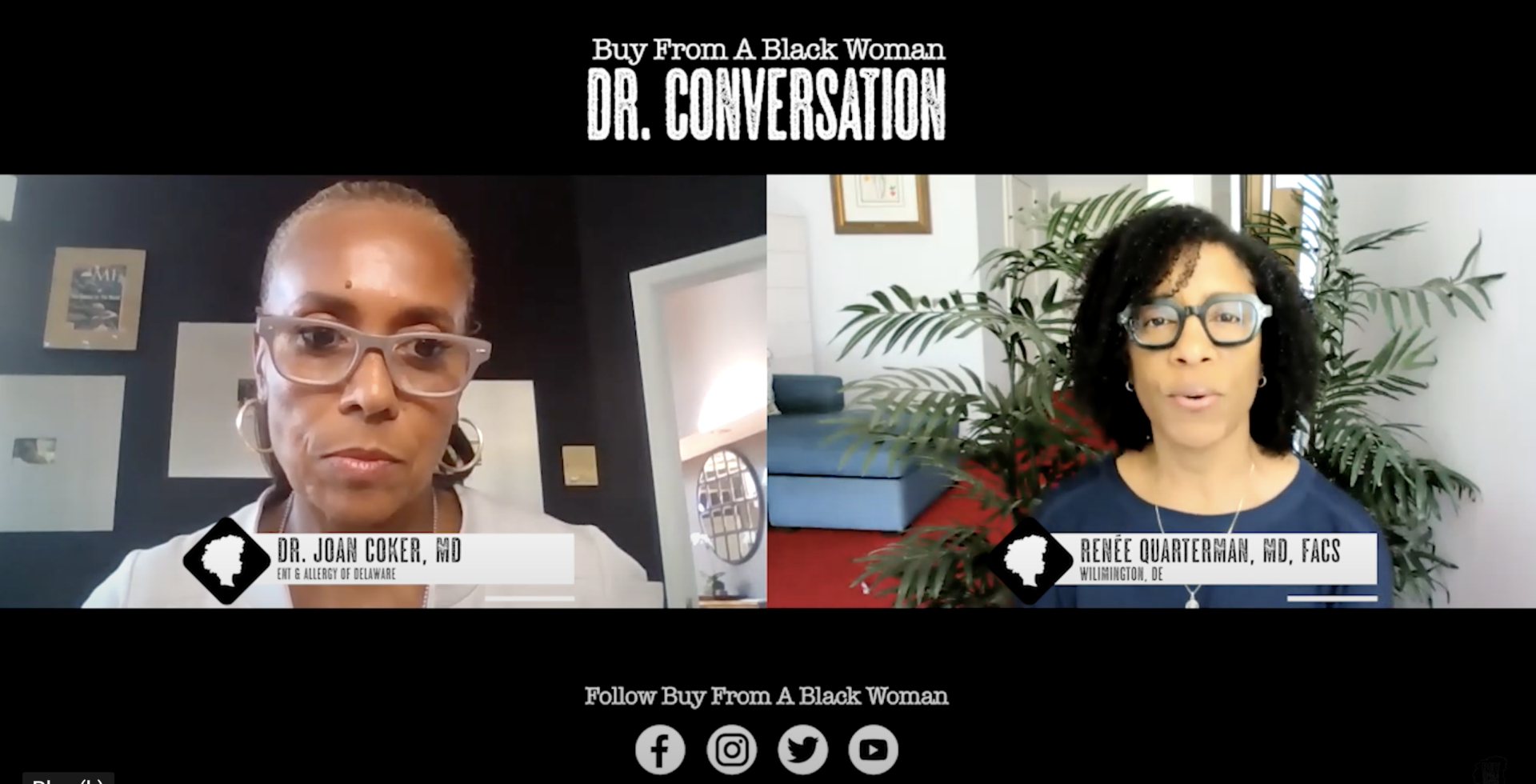 Two women are sitting next to each other on a video call.